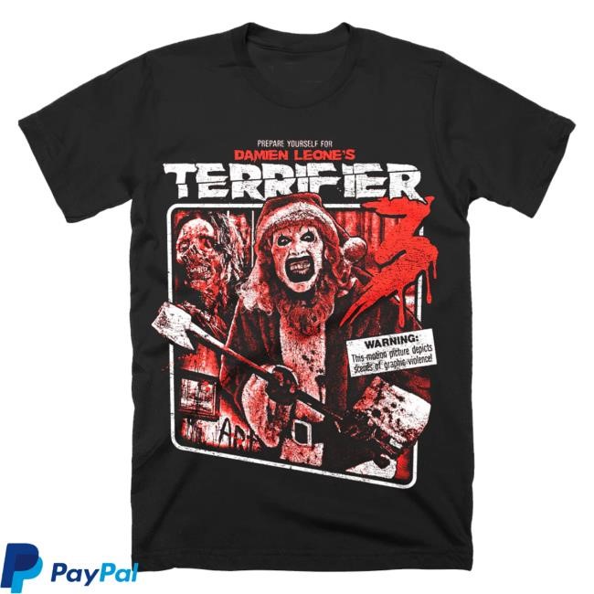 Terrorthreads Official Terrifier 3 Unrated Terror Tee