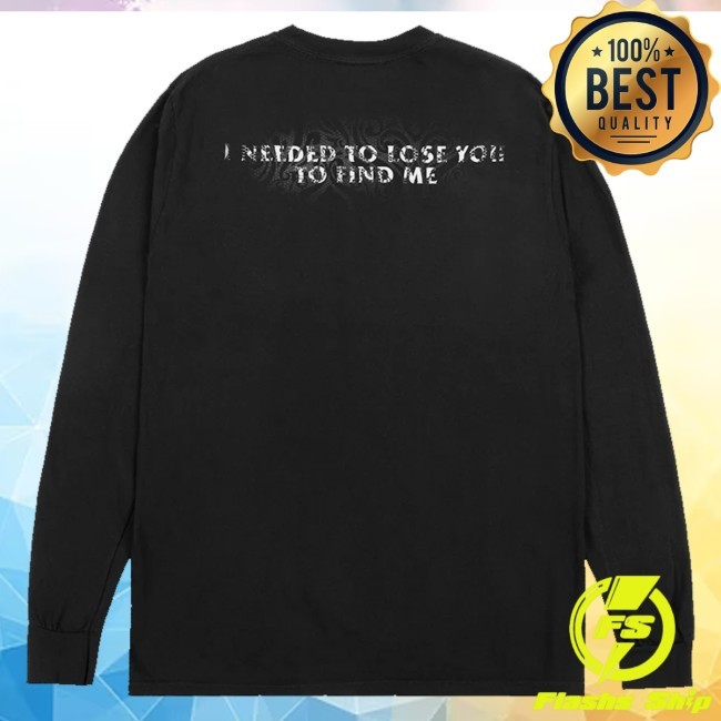 Selena Gomez Merch Lose You To Love Me Crewneck Sweatshirt In Black
