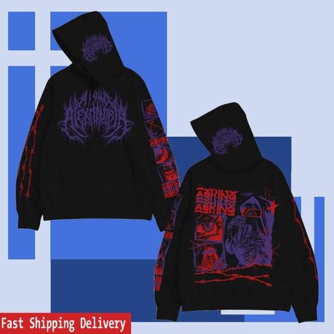 Asking Alexandria Merch Store Black Deathcore T Shirt