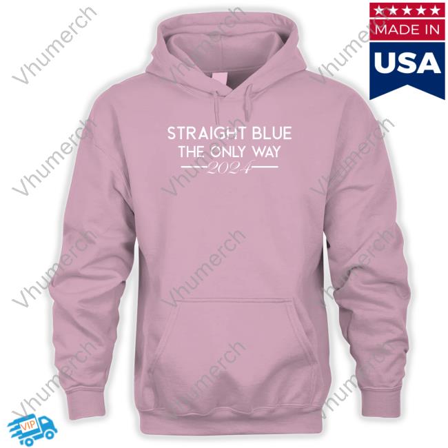President Barack Obama Wearing Straight Blue The Only Way 2024 Tee
