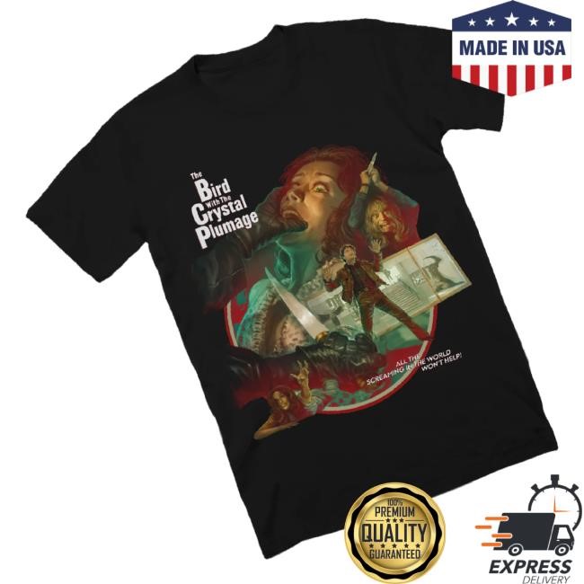Official Cavitycolors Merch The Bird With The Crystal Plumage T-Shirt