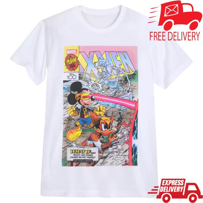 Official Shop Disney Merch Store Mickey Mouse And Friends – X-Men Comic Attractive Shirt Disney100 Shopdisney