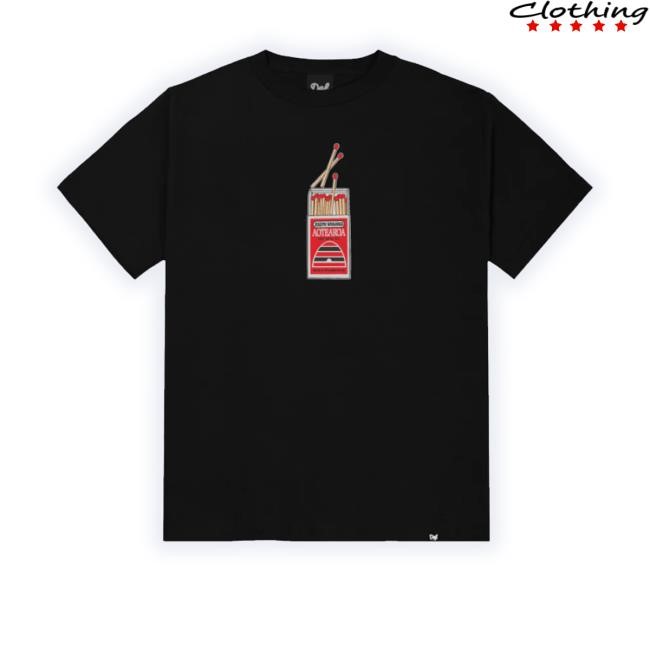 Trending Defstore Store Def Fire Match Box Black Hooded Sweatshirt