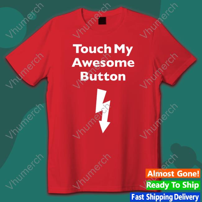 Macaulay Culkin Touch My Awesome Button Shirt