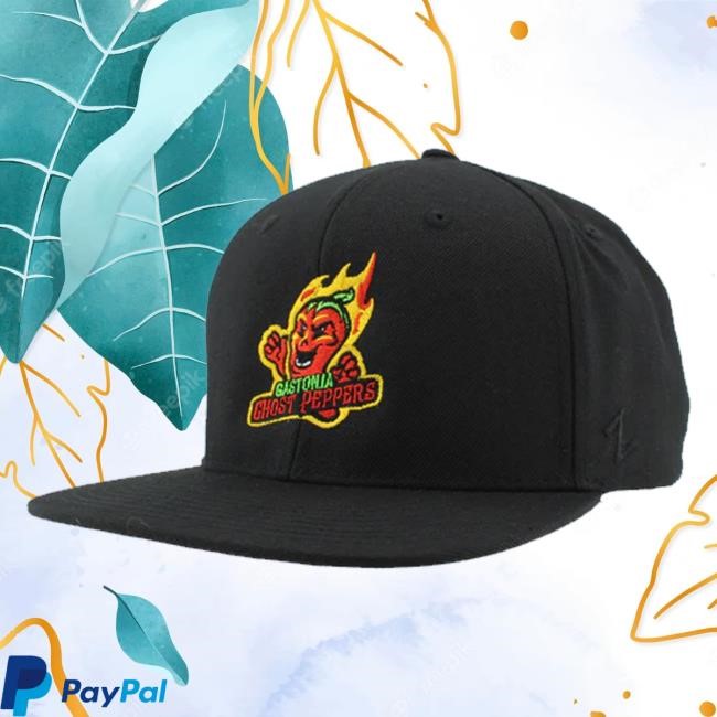 Gastonia Baseball Merch Gastonia Ghost Peppers Z11 Flat Brim Cap