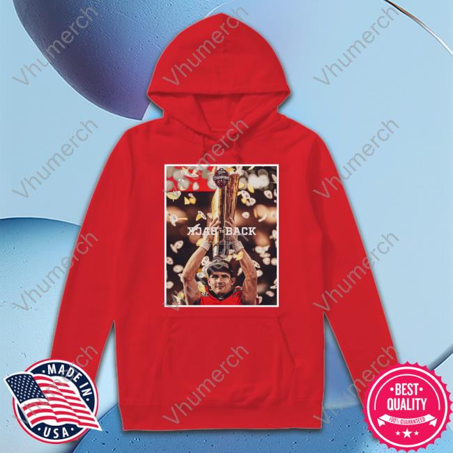 Georgia Football Back To Back Hoodied Sweatshirt