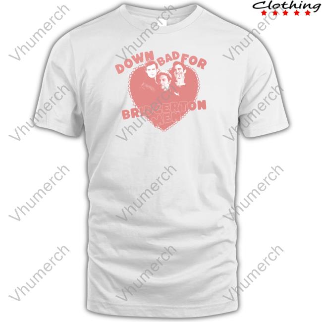 Official Down Bad For Bridgerton Men Hoodie