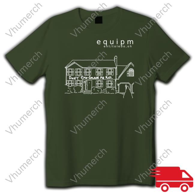 Emo-Splain Equipm Don't Emo-Splain Me Kid Hooded Sweatshirt