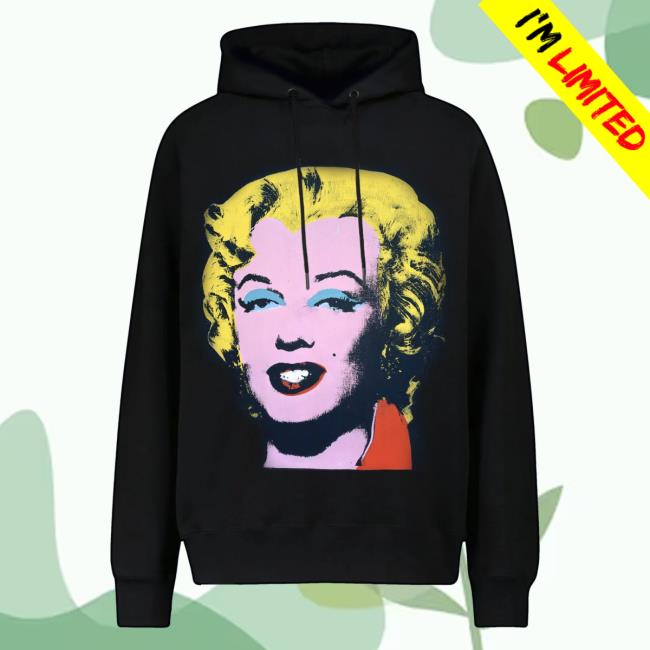 Official The Brant Foundation Warhol Licorice Marilyn Black Crew neck BrantFoundation