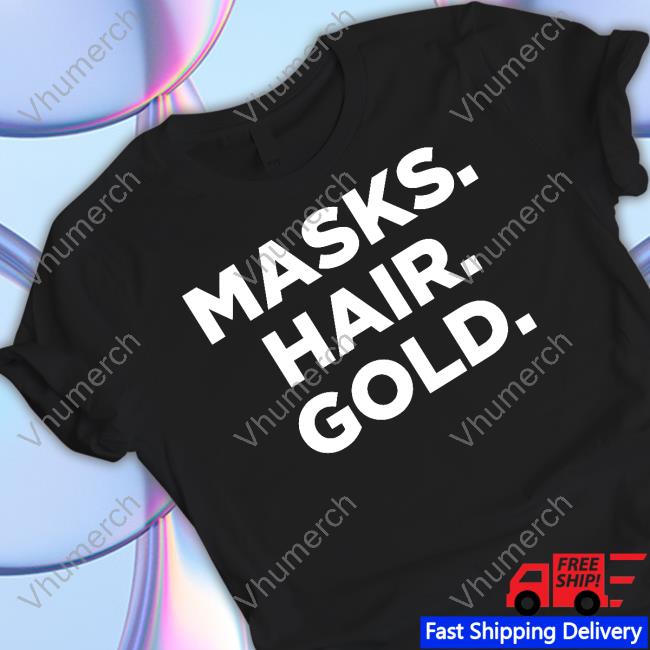Marty Scurll Masks Hair Gold Tank Top