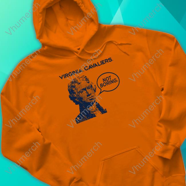 Breakingt Merch Uva Basketball: Not Boring Hoodie