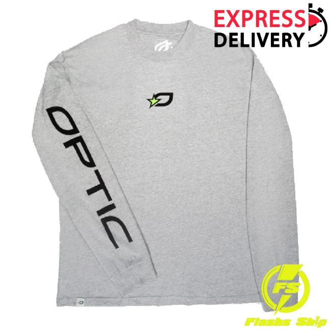Original Optic Gaming Merch Store Shirts- Grey Opticgaming Shop