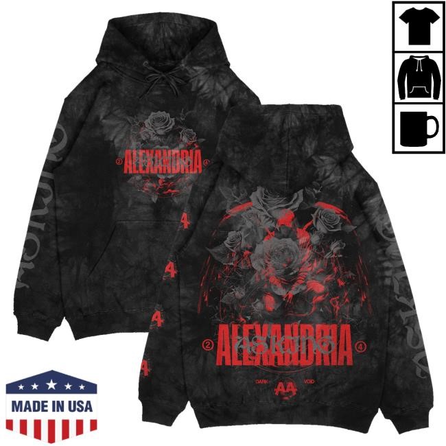 Asking Alexandria Merch Store Void Dye t-shirt, hoodie, tank top, sweater and long sleeve t-shirt