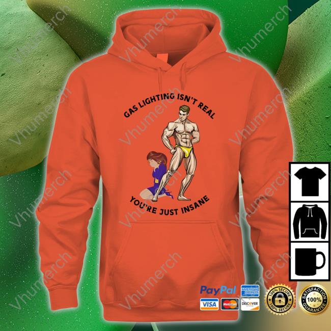 Gas Lighting Isn't Real You're Just Insane T Shirt Hvyapprl Merch Gas Lighting Isn't Real You're Just Insane Sweatshirt