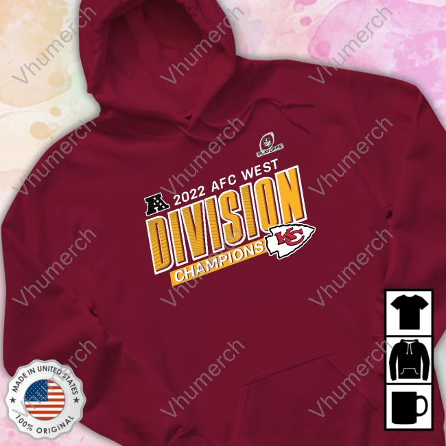 Fanatics Shop The Kansas City Chiefs 2022 Afc West Division Champs Funny T Shirt