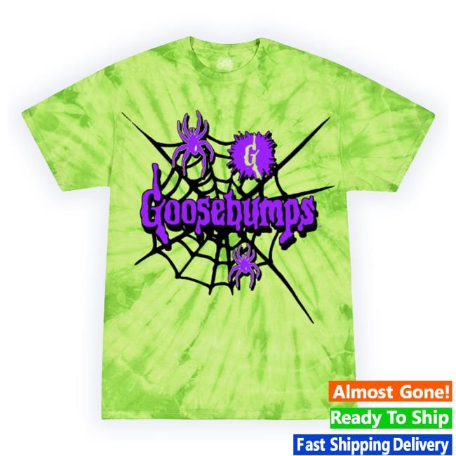 Goosebumps 90S Book Fair - Tie-Dye T-Shirt Cavitycolors Store Merch Tee Shirt