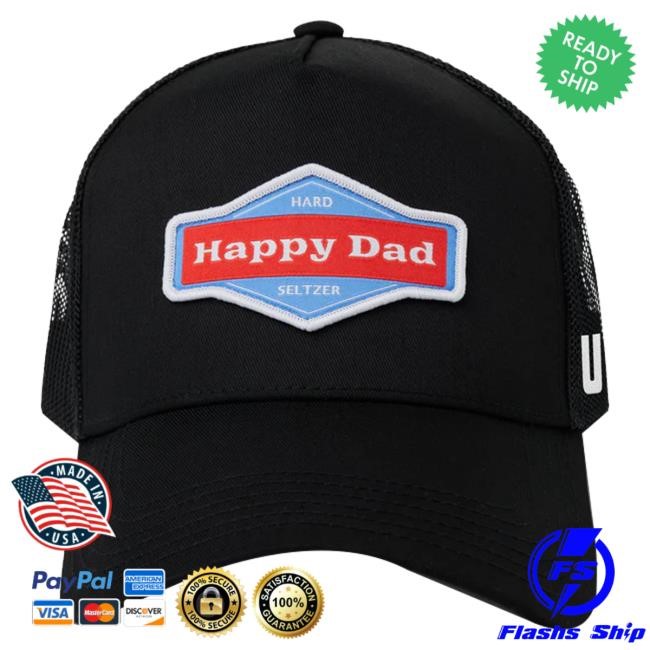 Official Fullsend Merch Ufc X Happy Dad Trucker Hat (Black) cap