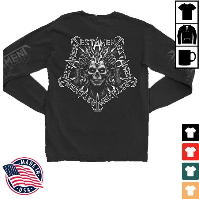 Testament Legions Merch Shop Official Medusa New Shirt