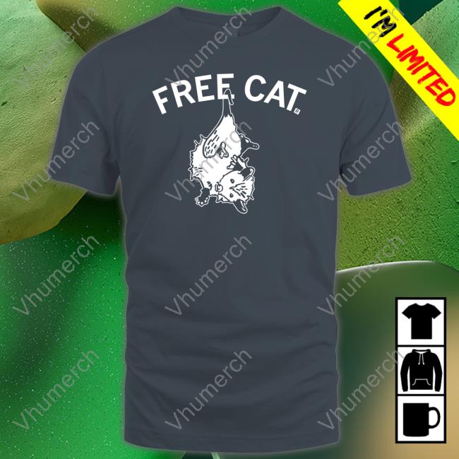 Raygunsite Merch Free Cat Didelphis Virginiana Tee