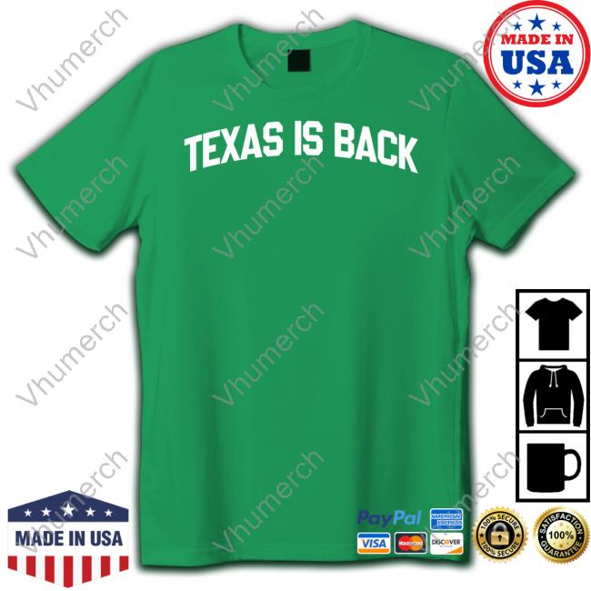 Kyle Umlang Wearing Texas Is Back Hoodie