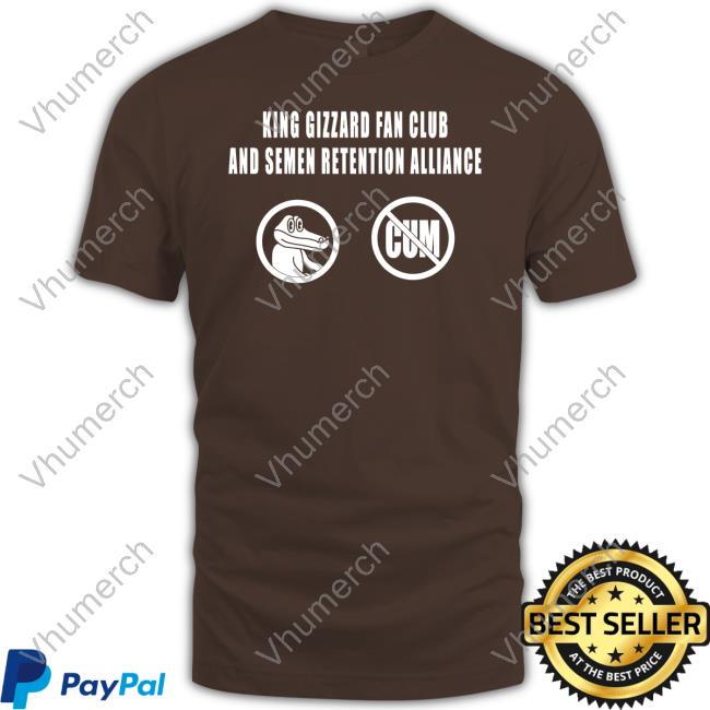 King Gizzard Club And Semen Retention Alliance Tee Shirt
