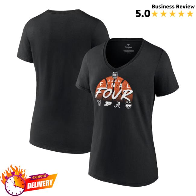 Trending 2024 Ncaa Men's Basketball Tournament March Madness Final Four Barrier Breaker Long Sleeve Tee – Black