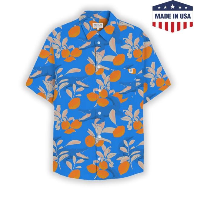 Teamltd Classic Button Up Florida Blue Shirts
