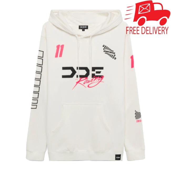 Trending Shop Dde Merch Store Dde Racing Team Sweatshirt - Creme Shopdde
