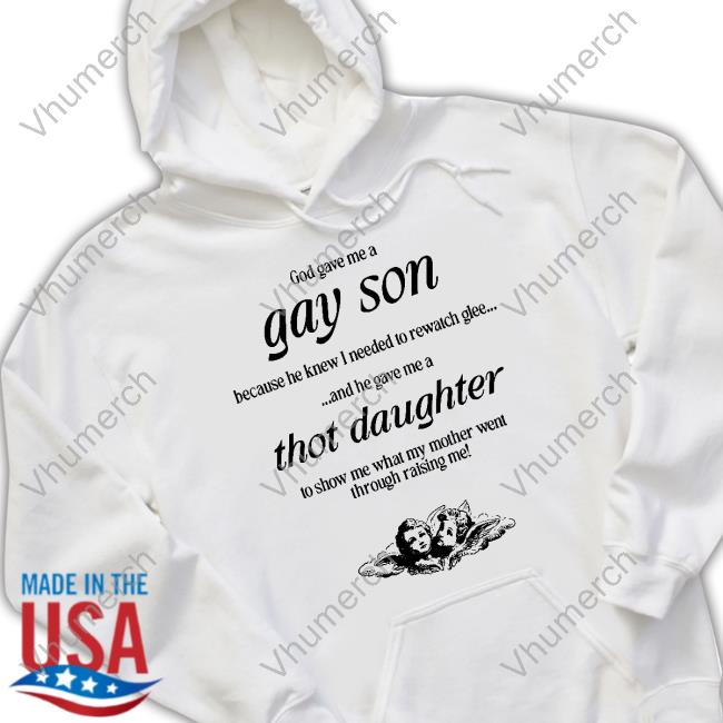 Buggirl200 Merch Gifts From God God Gave Me A Gay Son Long Sleeve T-Shirt