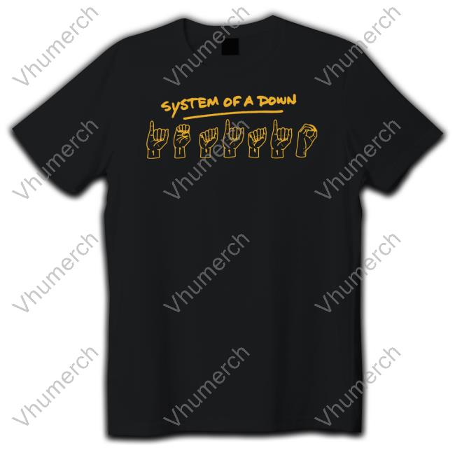 System Of A Down Sign Language T Shirt