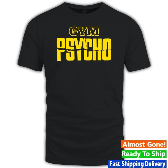 Marc Berbet Wearing Gym Psycho Shirt