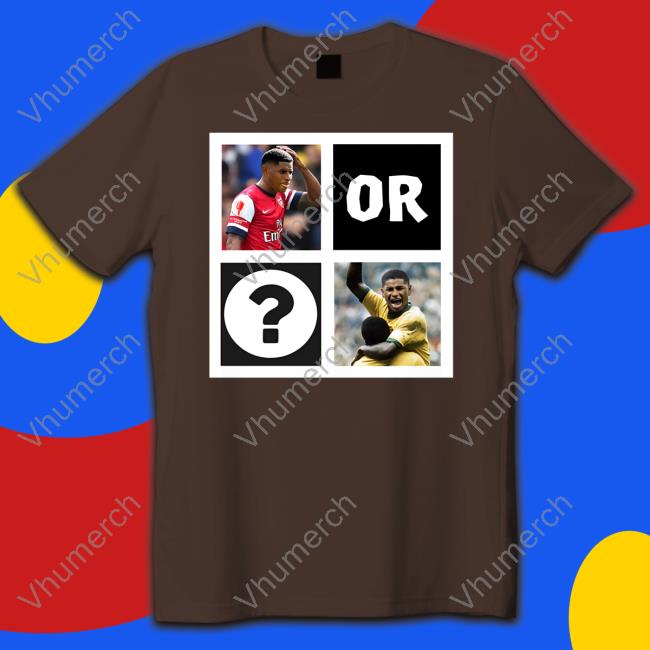 Walcott Or Pele Long Sleeve Tee Shirt Redmancdesigns Store