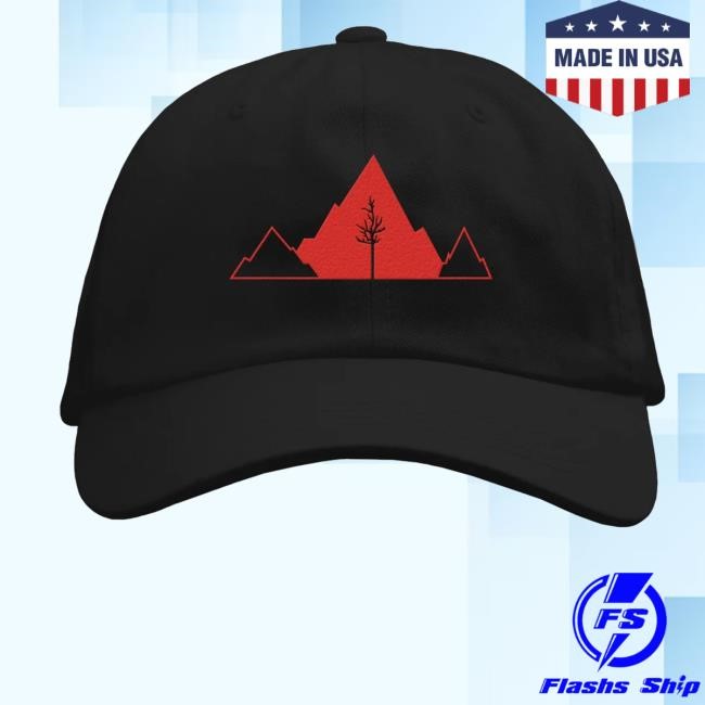 Sirens Merch Mountain Black Dad Hat
