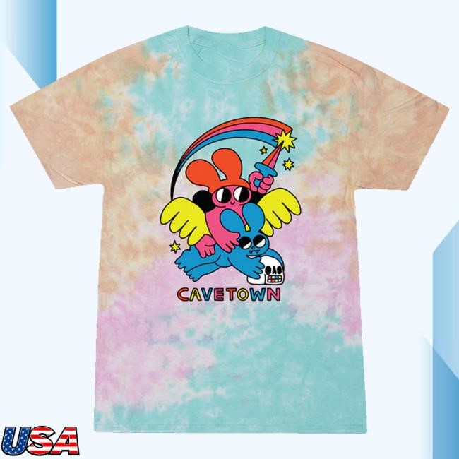 Cavetown Store Merch Angel Warrior Tie Dye Shirt