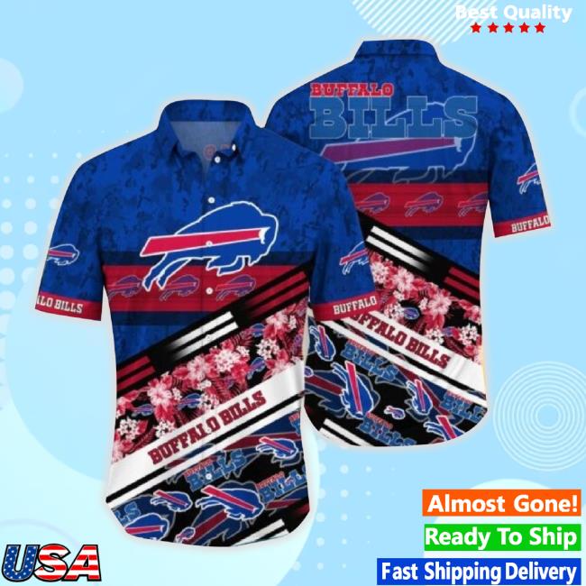 Royal Elegance Buffalo Bills Hawaiian Tee