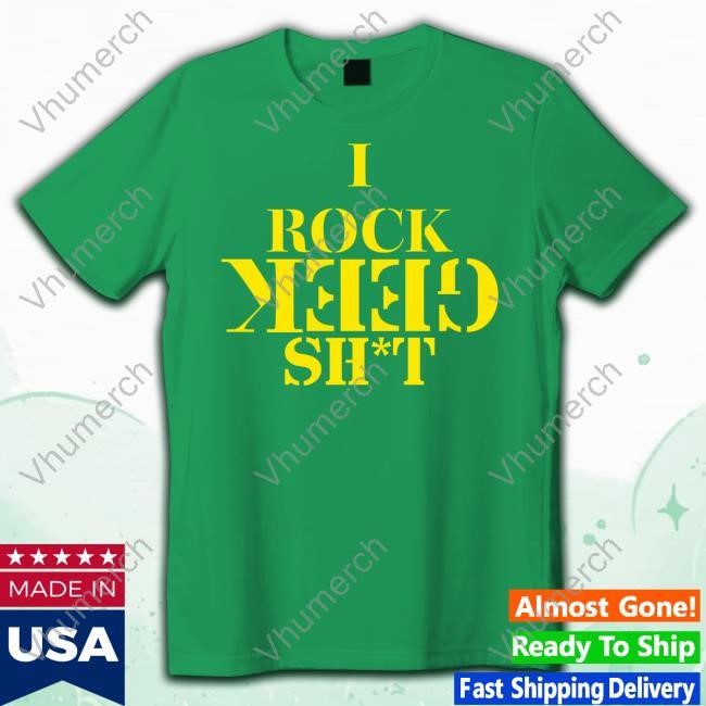 Jmaiachi I Rock Geek Shit Tee Shirt