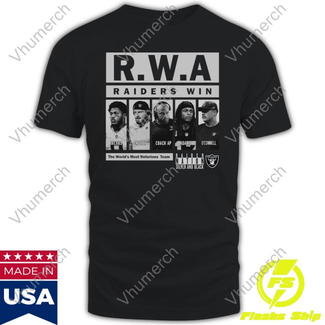Rwa Raiders Win The World's Most Notorious Team Long Sleeve Tee Shirt