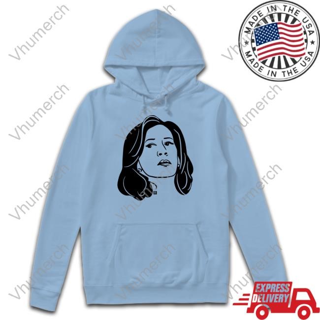 Raygun Kamala Harris Face Heavyweight Shirts