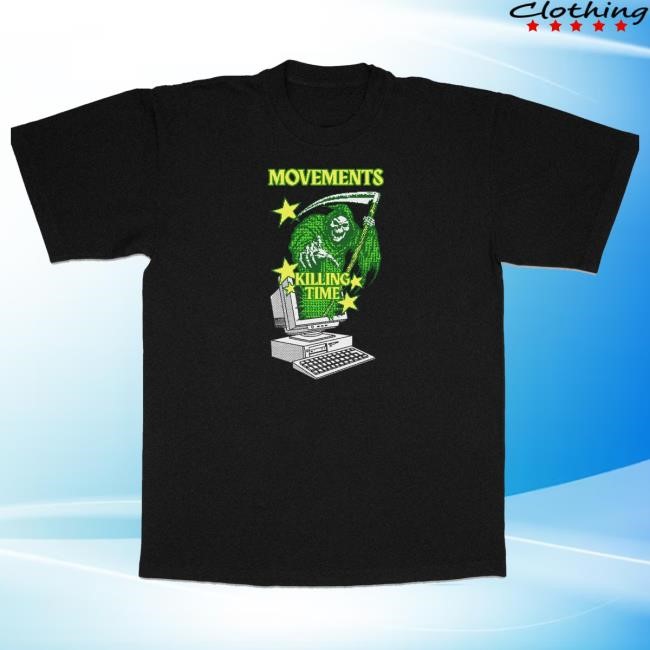 Official Movement Official Merch Store Killing Time Grim Reaper Crewneck Sweatshirt