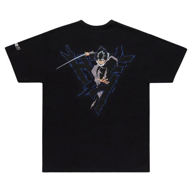 Official Hypland Clothing Merch Store Hypland Yyh Hiei Break Through Top Shirt (Black)