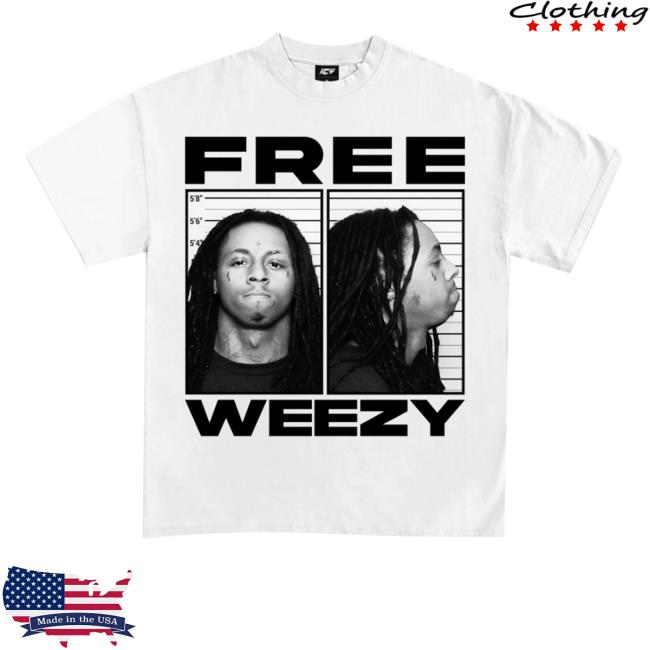 Wearicy Lil Wayne Free Weezy Exclusive Graphic Funny T Shirt