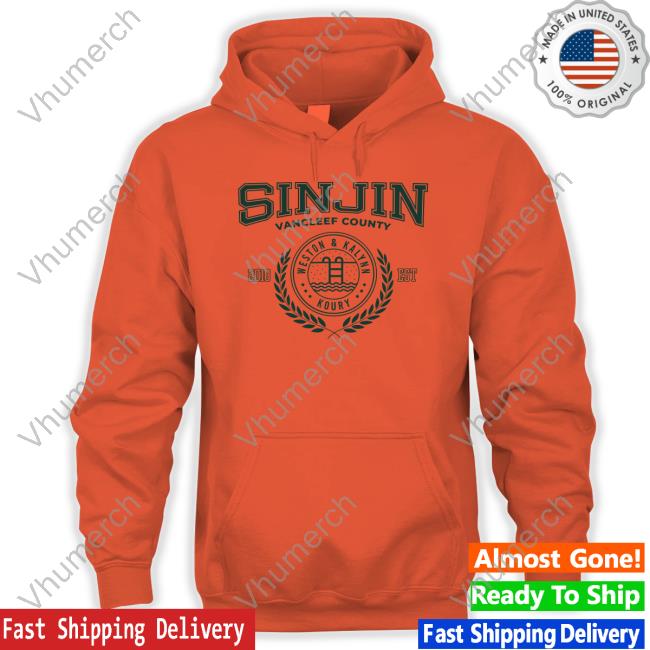 Sinjin Vancleef County Weston And Kalynn Koury 2018 Est Tee Shirt