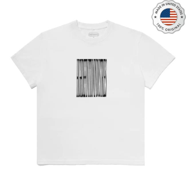 Trending Hiidef Merch Store Barcode Puff Print t-shirt, hoodie, tank top, sweater and long sleeve t-shirt White Hiidef Shop