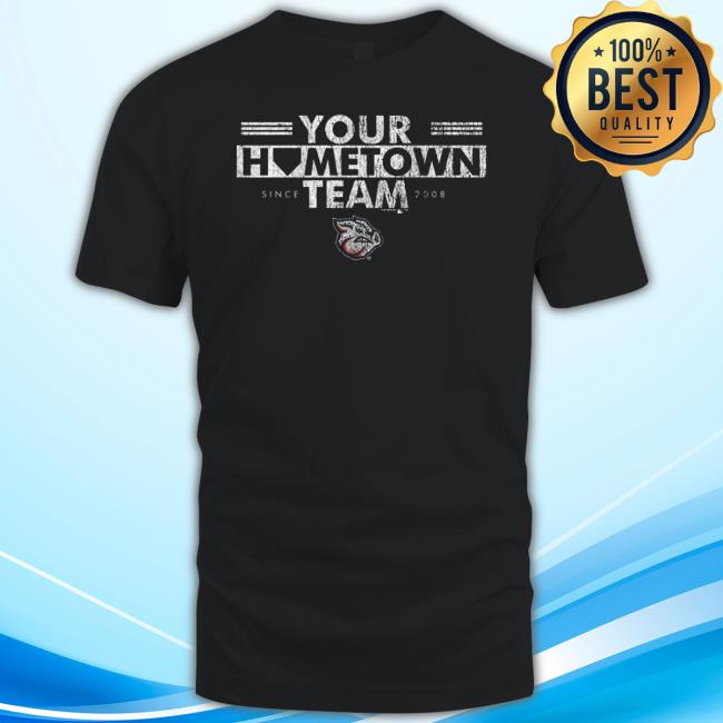 Lehigh Valley Ironpigs Your Hometown Team Since 2008 Hoodied Sweatshirt