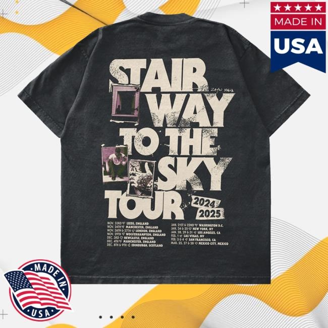 Zayn Stairway To The Sky Tour D2c Exclusive Shirt