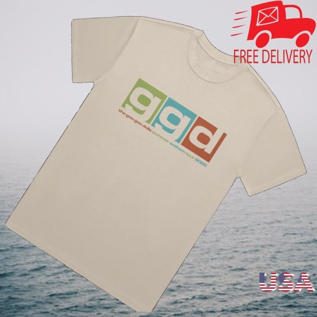 Goo Goo Dolls Store Merch Summer Anthem Color Block Sweatshirt