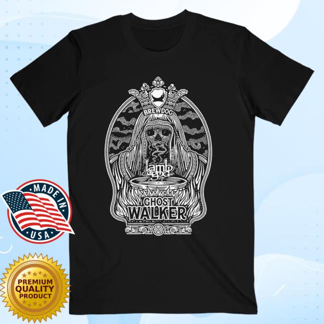 Official Lamb Of God Merch Store Ghost Walker Monochrome Top Shirt