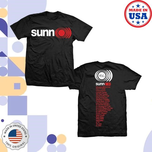 Sunn Merch White & Red Shoshin Long Sleeve T Shirt