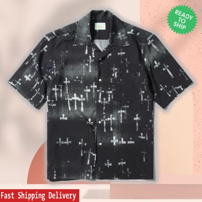 Us.Ariesarise Merch Graveyard Hawaiian Tee
