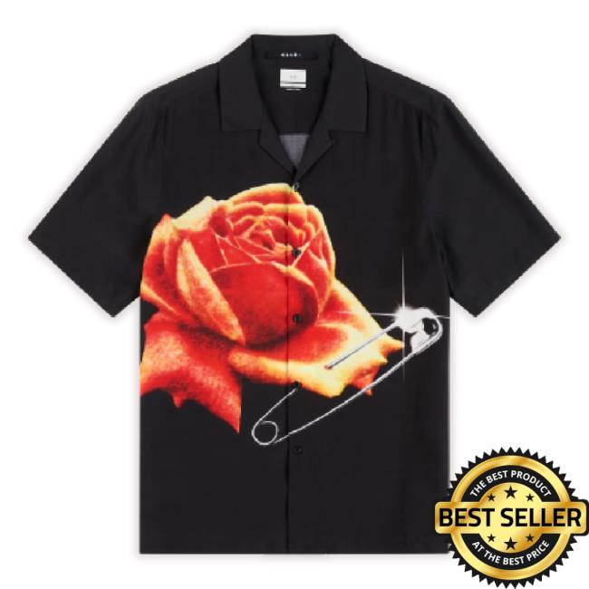 Rose Garden Resort Ss Hoodie Sweatshirt Black